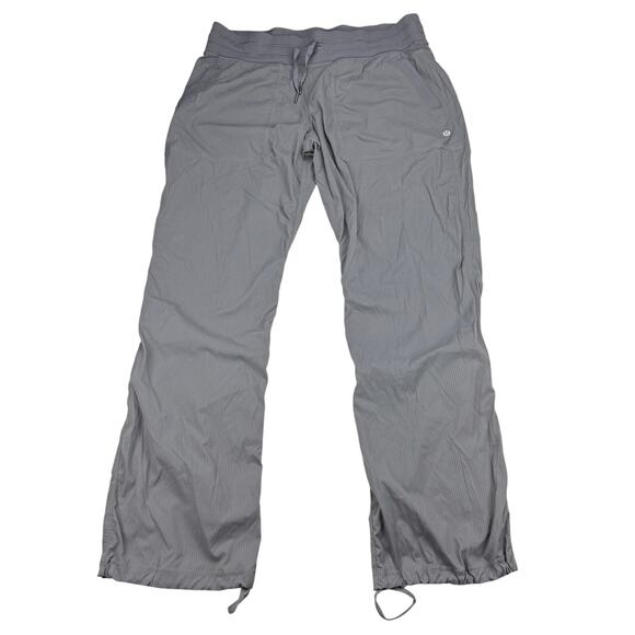 LULULEMON Dance Studio Pant III Unlined Regular Size 12 Dark Carbon - Picture 5 of 10